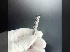 Moinho de extremidade do carboneto para fazer à máquina disponível do CNC do revestimento de alumínio das ferramentas de corte 3Flute DLC